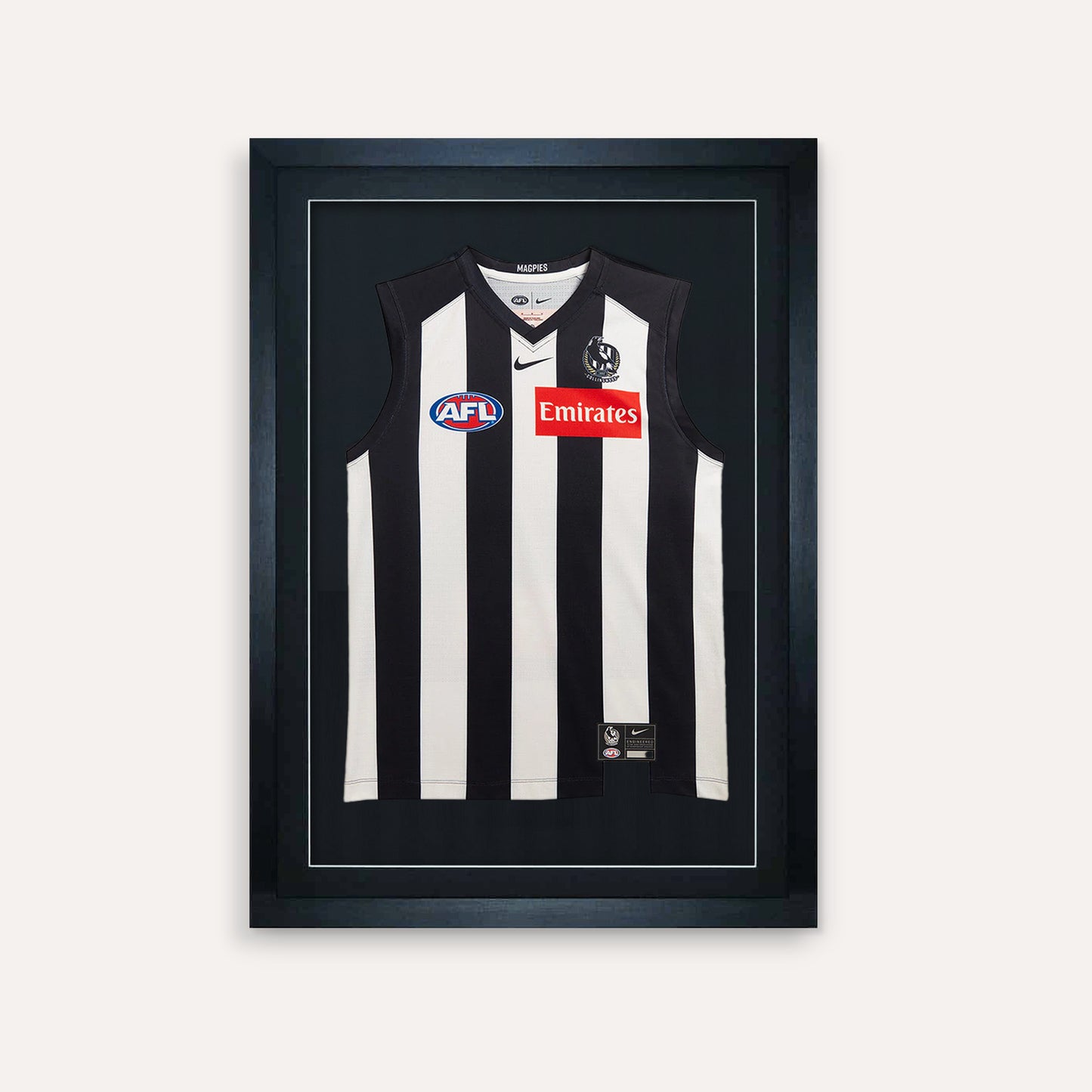 Collingwood Magpies Jersey Frame DIY Kit