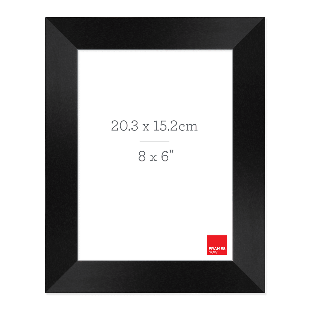 Premium Black Timber Finish Picture Frame for 20.3 x 15.2cm Artwork