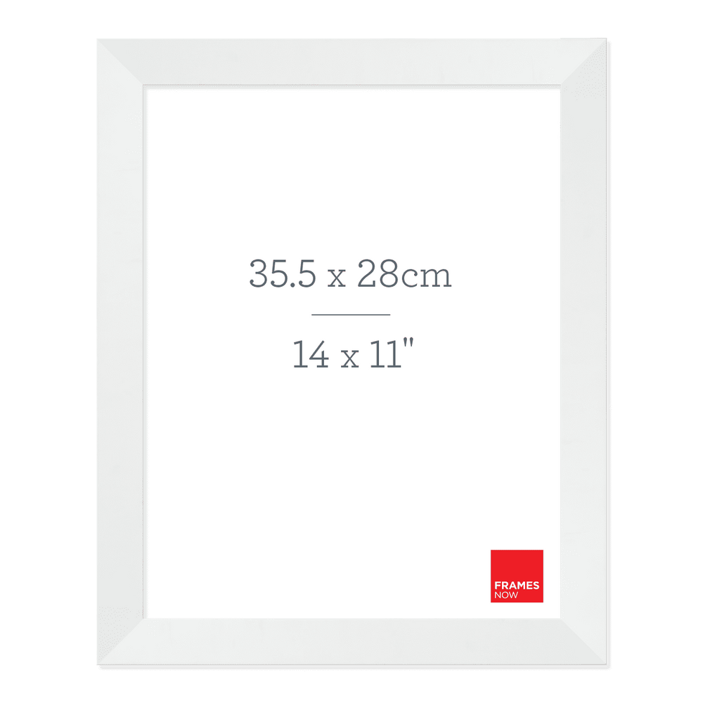 Premium Matte White Picture Frame for 35.5 x 28cm Artwork