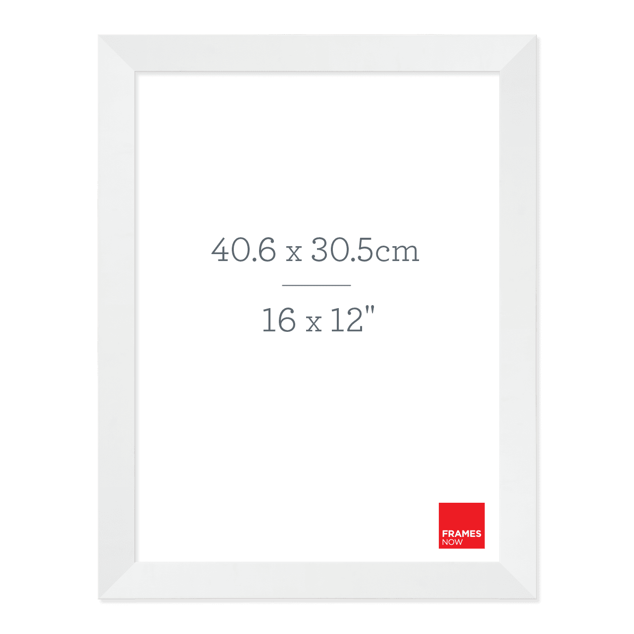 Premium Matte White Picture Frame for 40.6 x 30.5cm Artwork