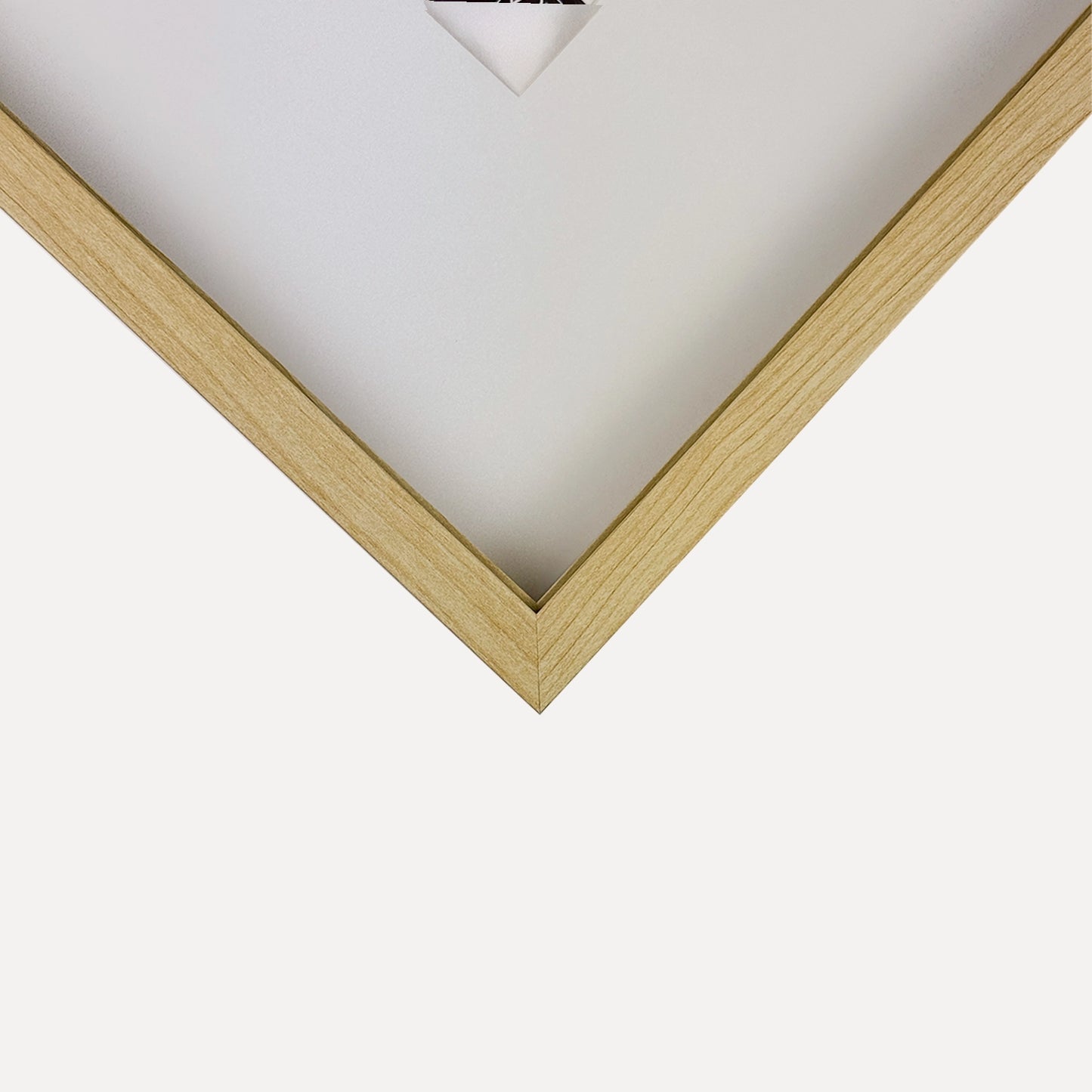 Shadow Box Square Picture Frame with Matboard for 20.3 x 20.3cm Artwork