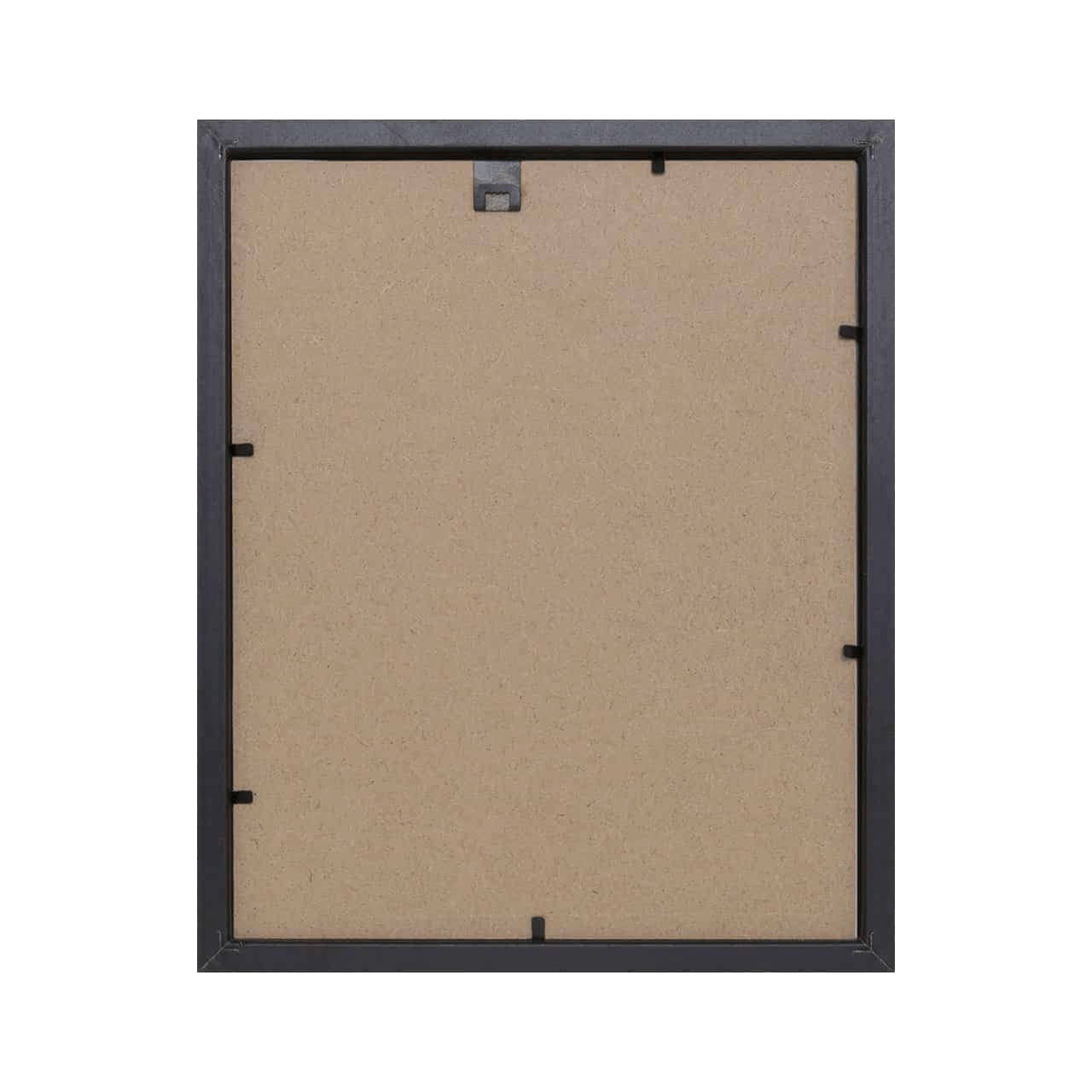 Black Shadow Box Picture Frame with Matboard for 25.4 x 20.3cm Artwork