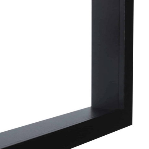 Black Shadow Box Picture Frame with Matboard for 17.8 x 12.7cm Artwork