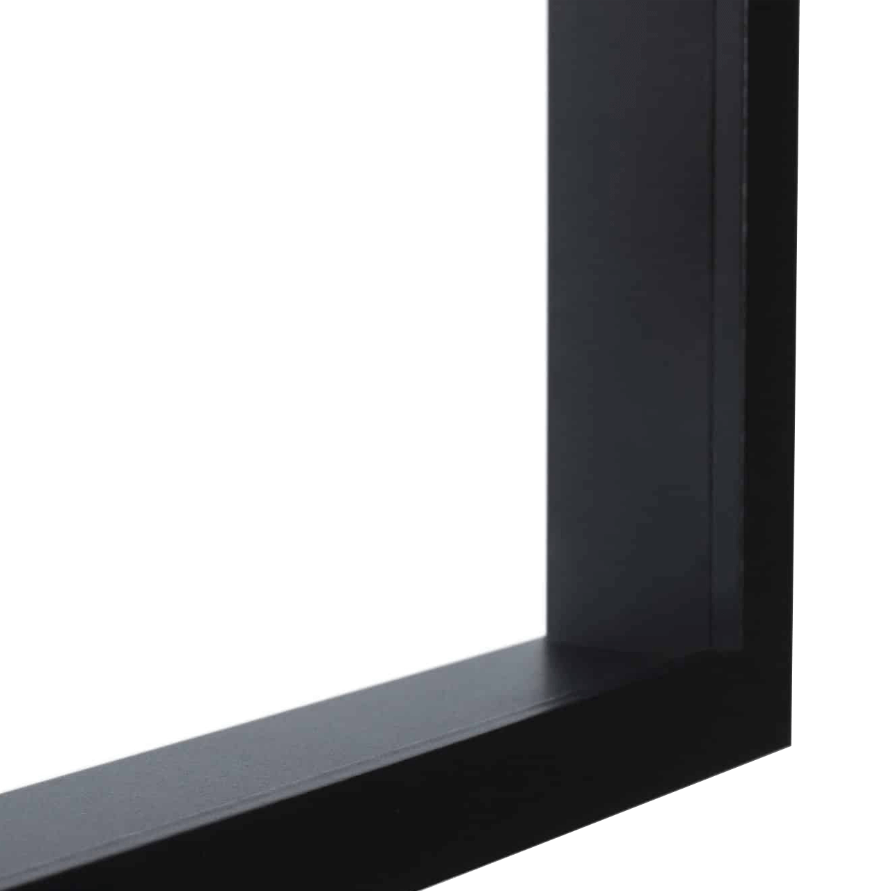 Black Shadow Box Picture Frame with Matboard for 25.4 x 20.3cm Artwork