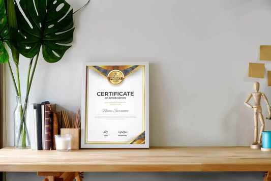 certificate frame