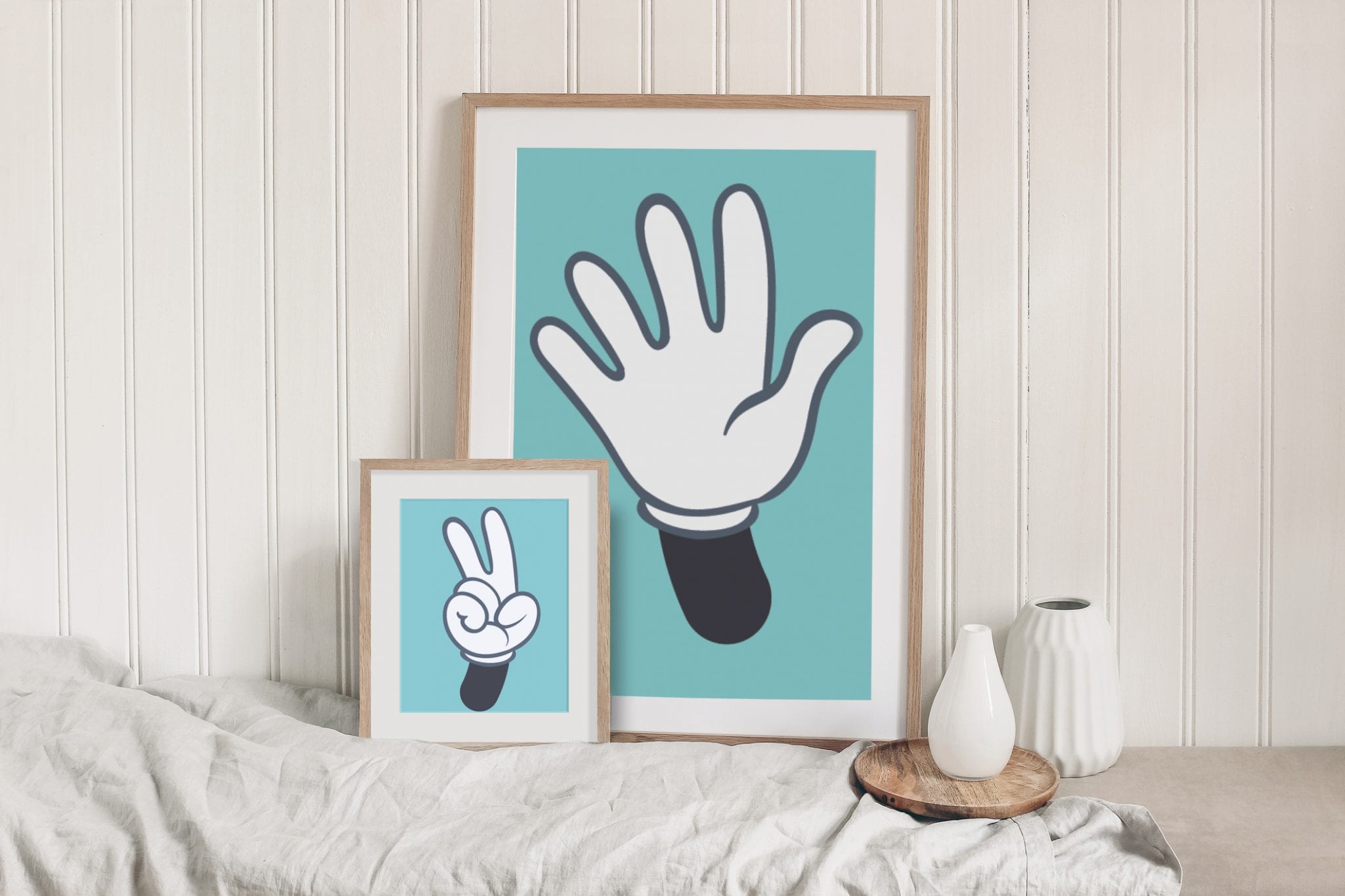 Custom Picture Framing for Animation Cels