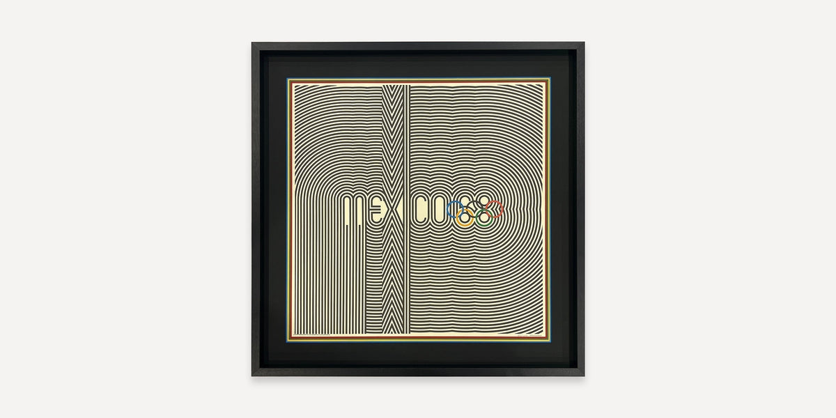 Framing a Limited Edition Mexico Olympic Poster – Frames Now