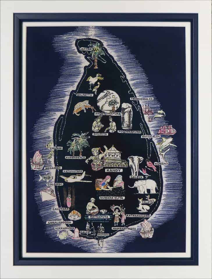 Custom Framing for Batik Paintings