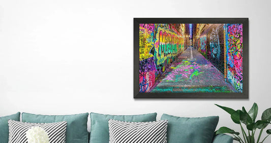 how to frame a jigsaw puzzle​