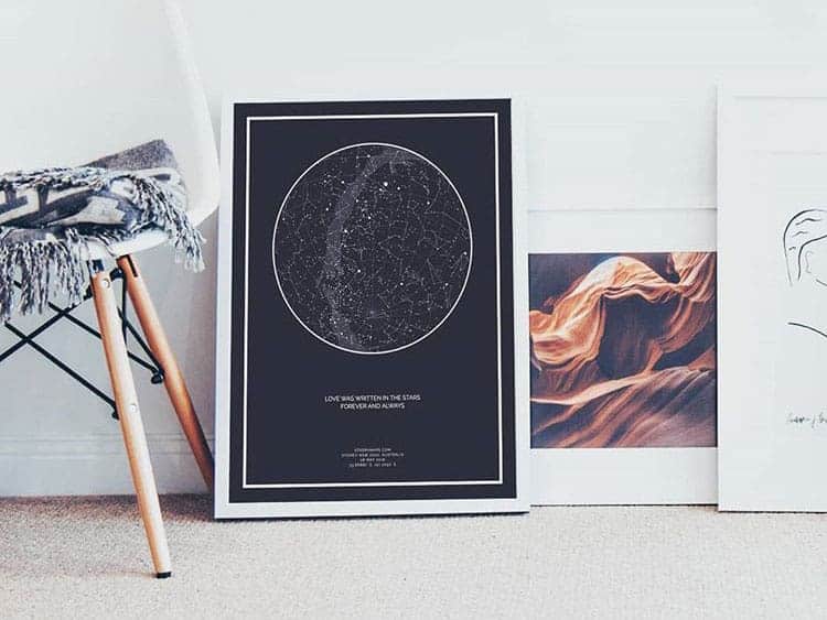 Starrymaps Picture Frames