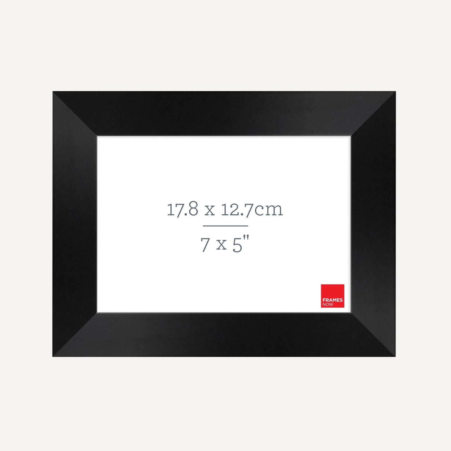 Premium Black Timber Finish Picture Frame for 17.8 x 12.7cm Artwork
