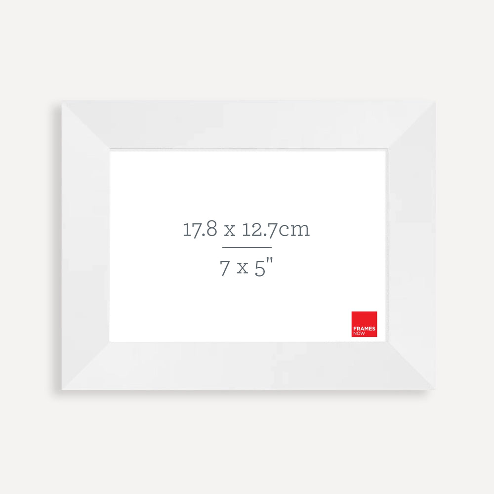 Premium Matte White Picture Frame for 17.8 x 12.7cm Artwork