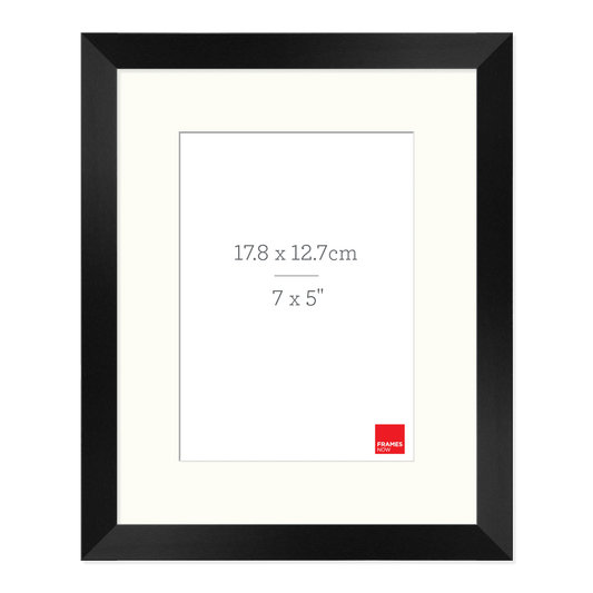 Premium Matte Black Box Picture Frame with Matboard for 17.8 x 12.7cm Artwork $51.50