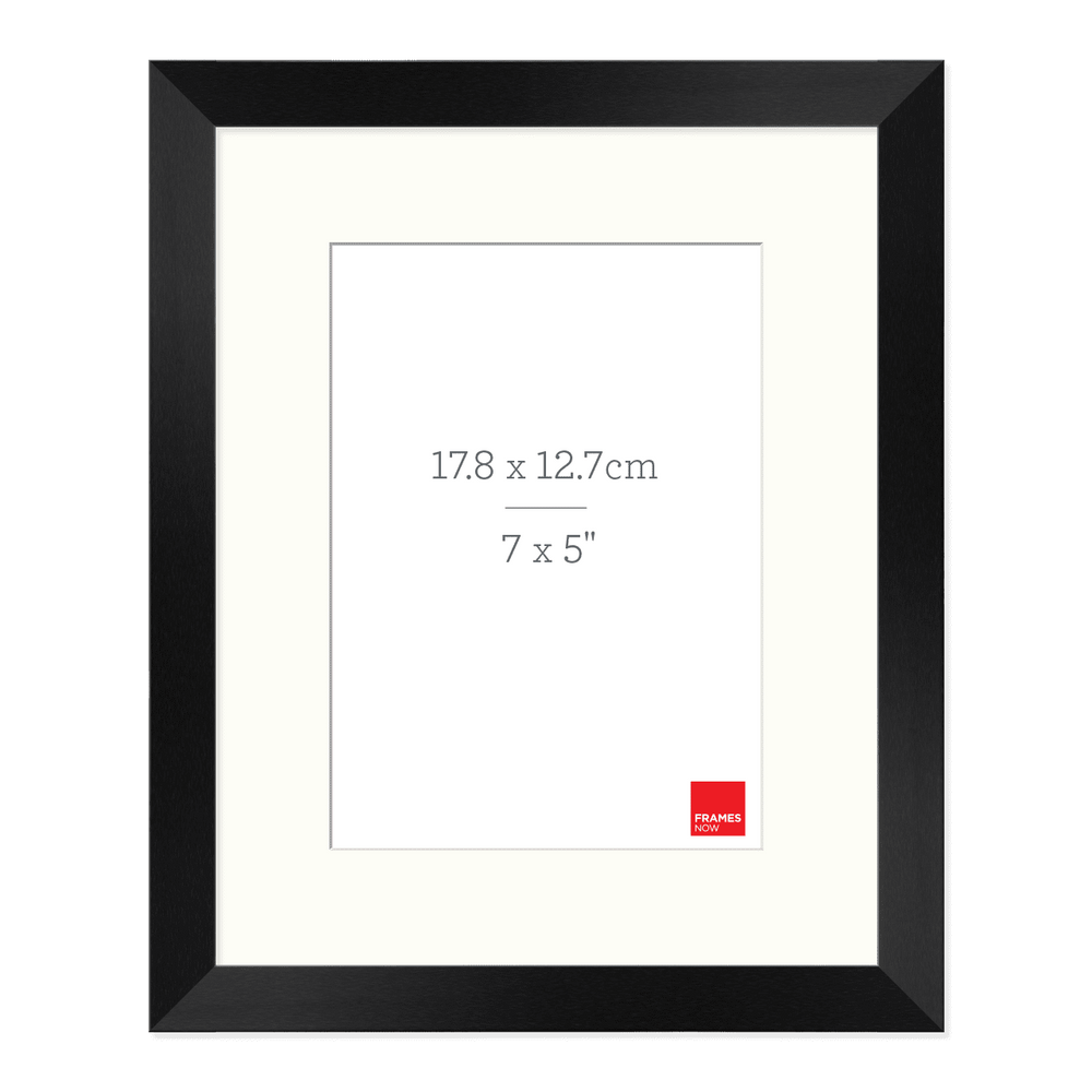 Premium Matte Black Box Picture Frame with Matboard for 17.8 x 12.7cm Artwork $51.50