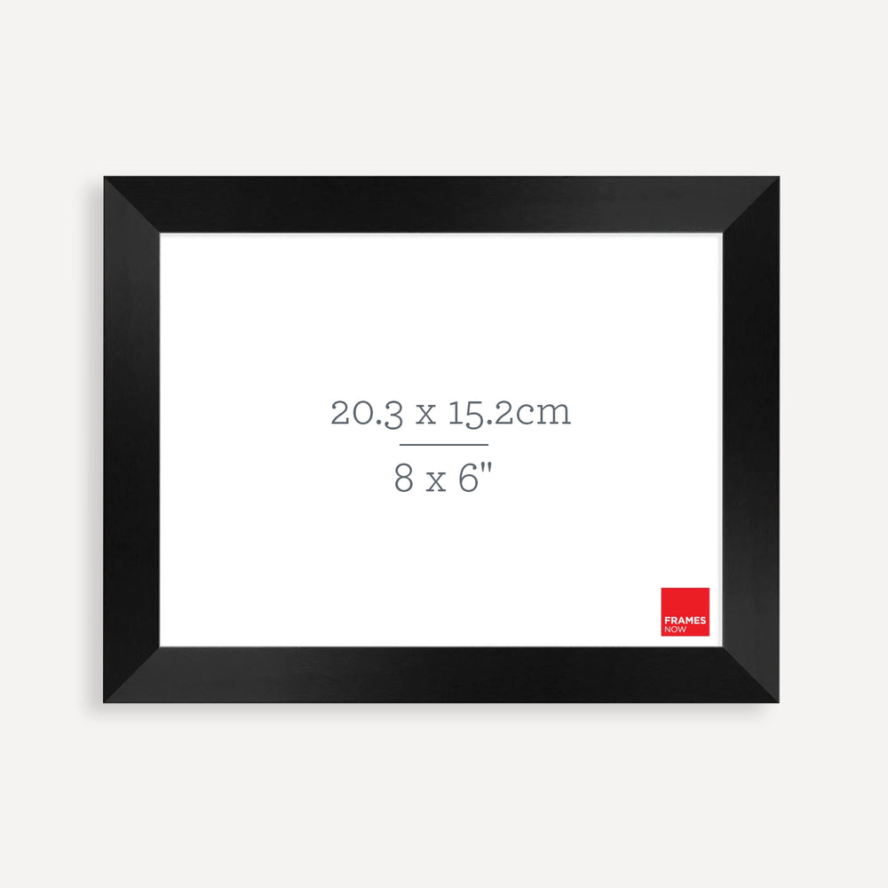 Premium Matte Black Box Picture Frame for 20.3 x 15.2cm Artwork