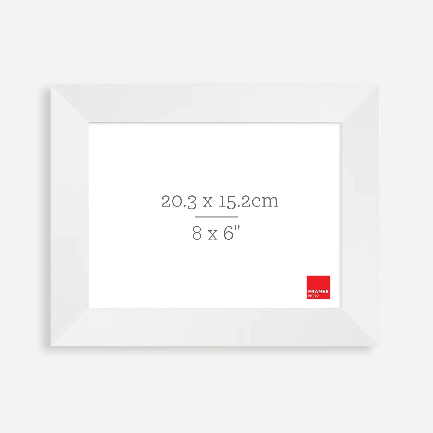 Premium Matte White Picture Frame for 20.3 x 15.2cm Artwork
