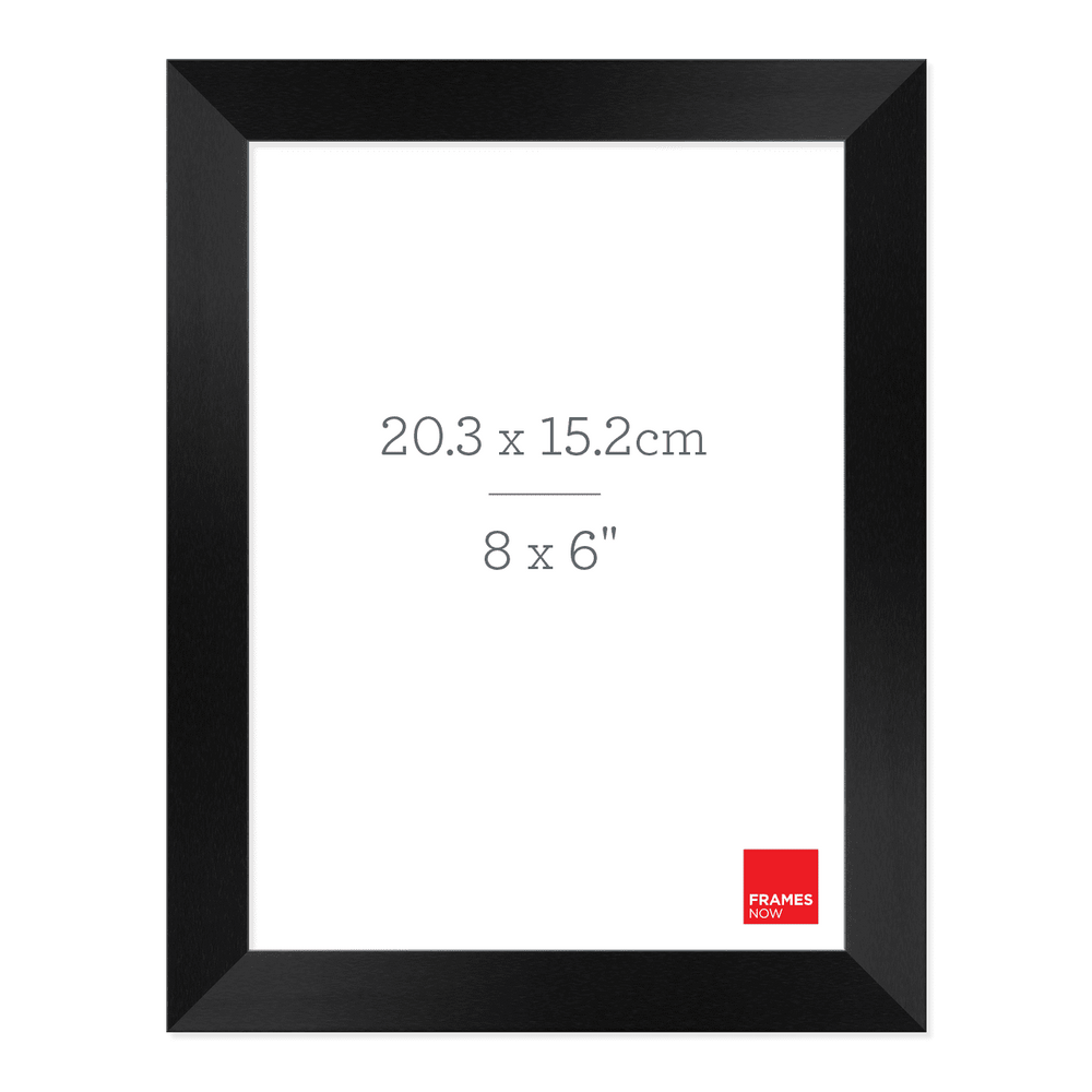 Premium Matte Black Box Picture Frame for 20.3 x 15.2cm Artwork