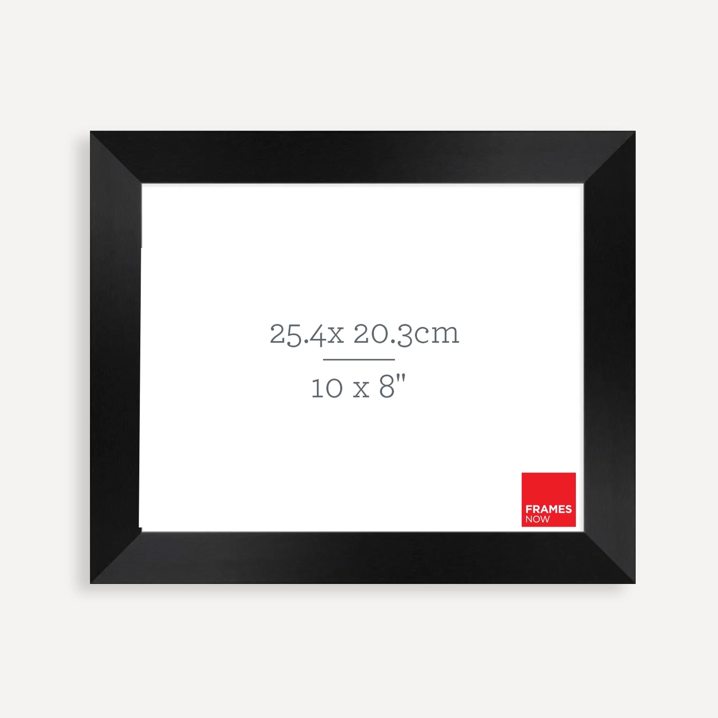 Premium Black Timber Finish Picture Frame for 25.4 x 20.3cm Artwork