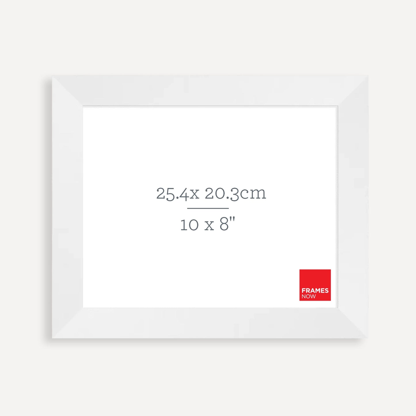 Premium Matte White Picture Frame for 25.4 x 20.3cm Artwork