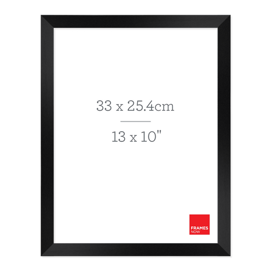 Premium Matte Black Box Picture Frame For 33 x 25.4 cm Artwork