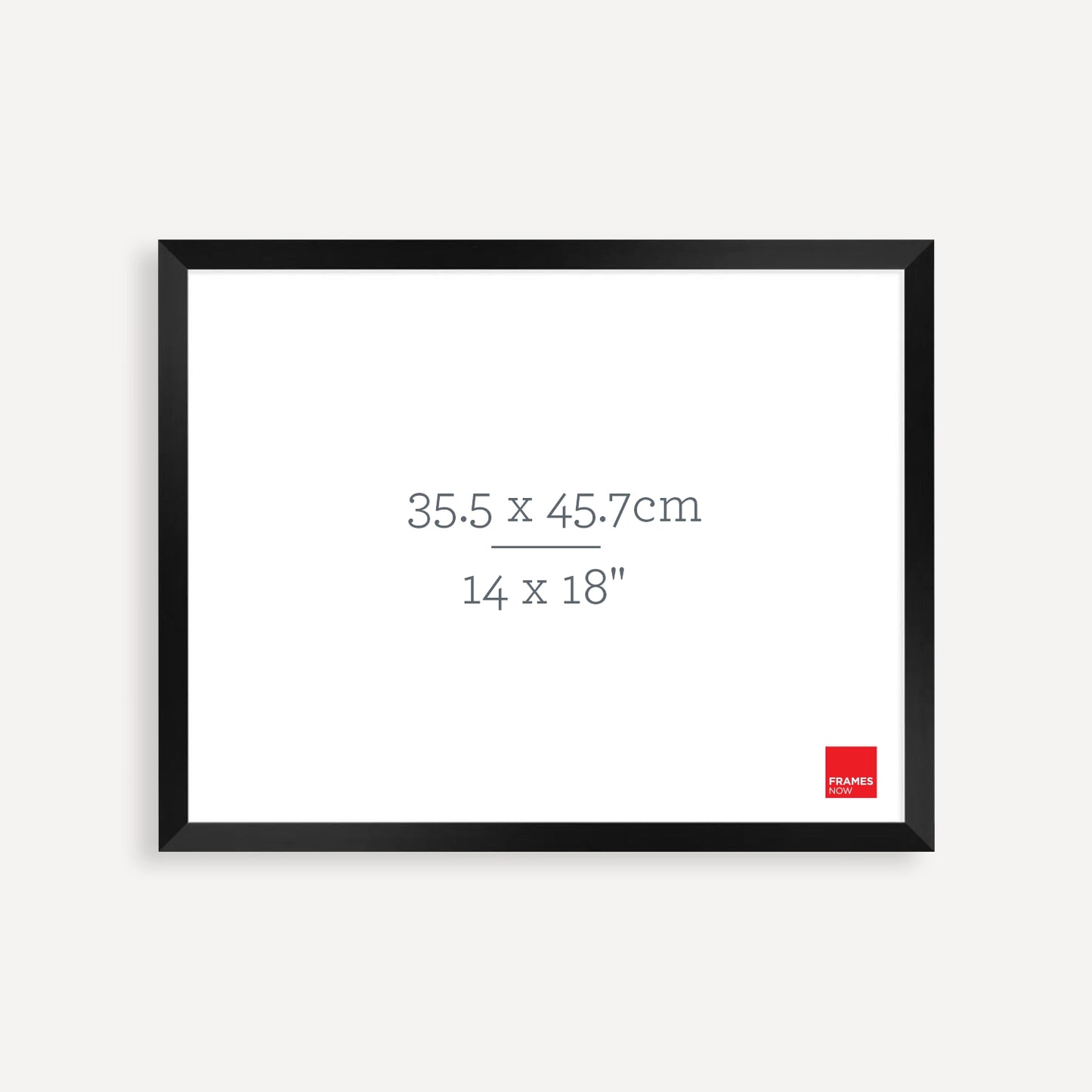 Premium Matte Black Box Picture Frame For 45.7 x 35.5 cm Artwork