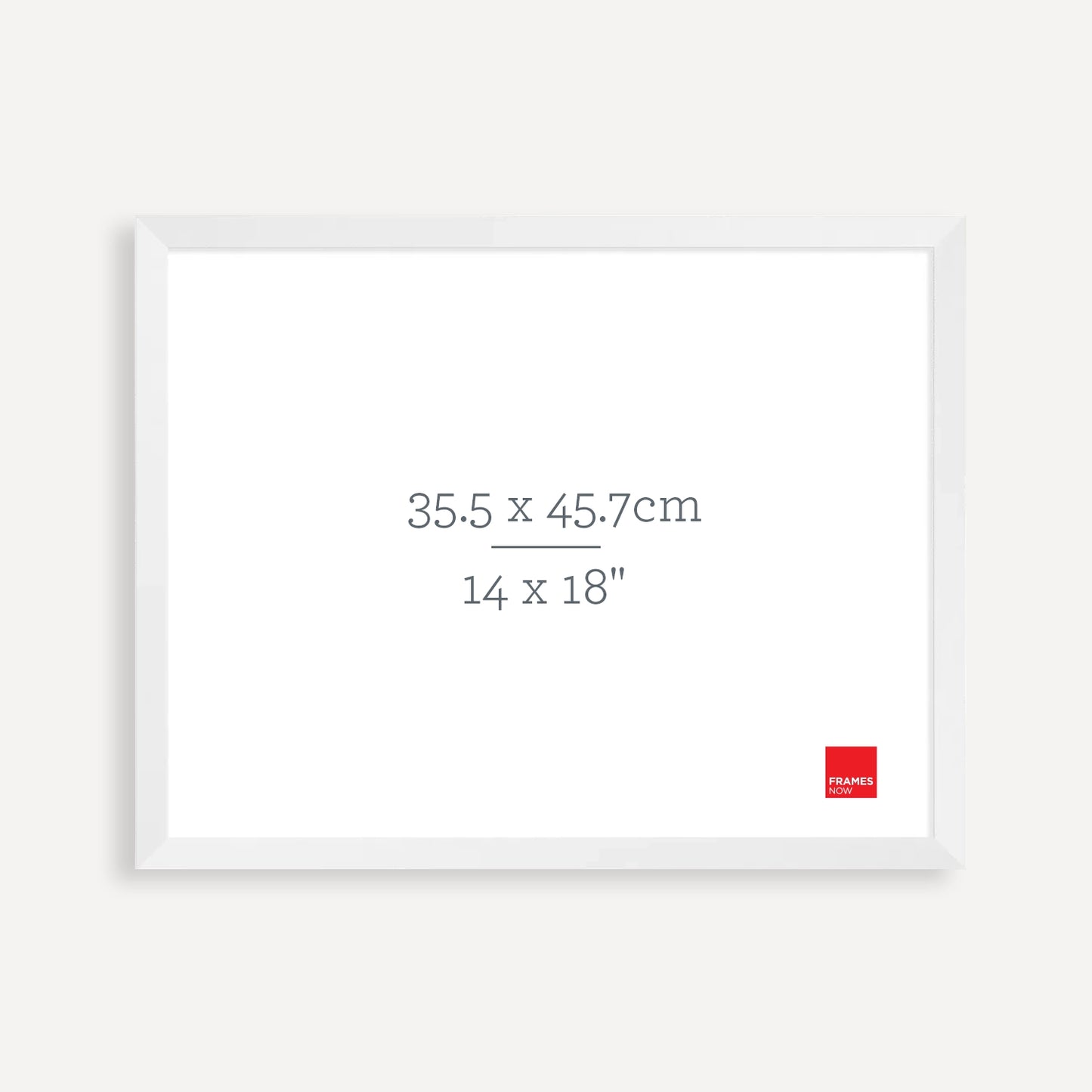 Premium Matte White Box Picture Frame for 45.7 x 35.5cm Artwork