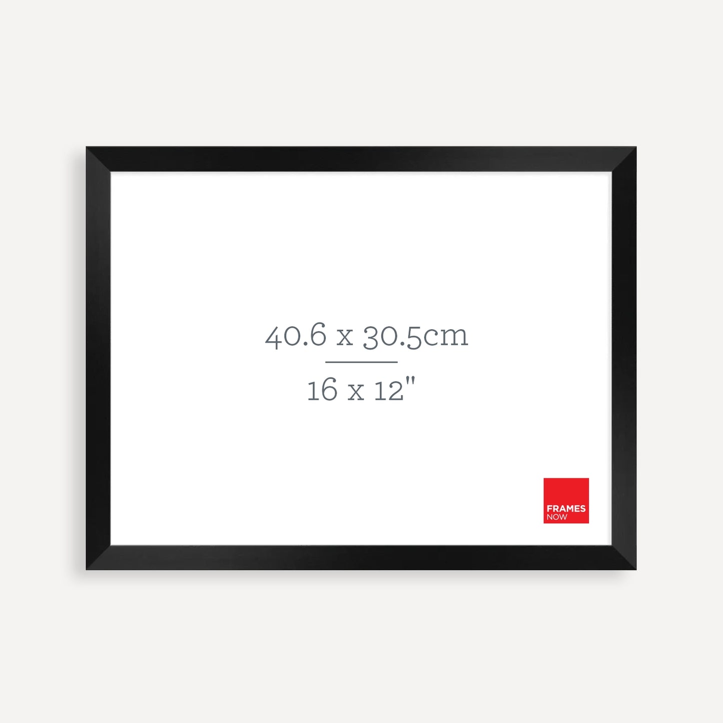 Premium Matte Black Box Picture Frame for 40.6 x 30.5cm Artwork