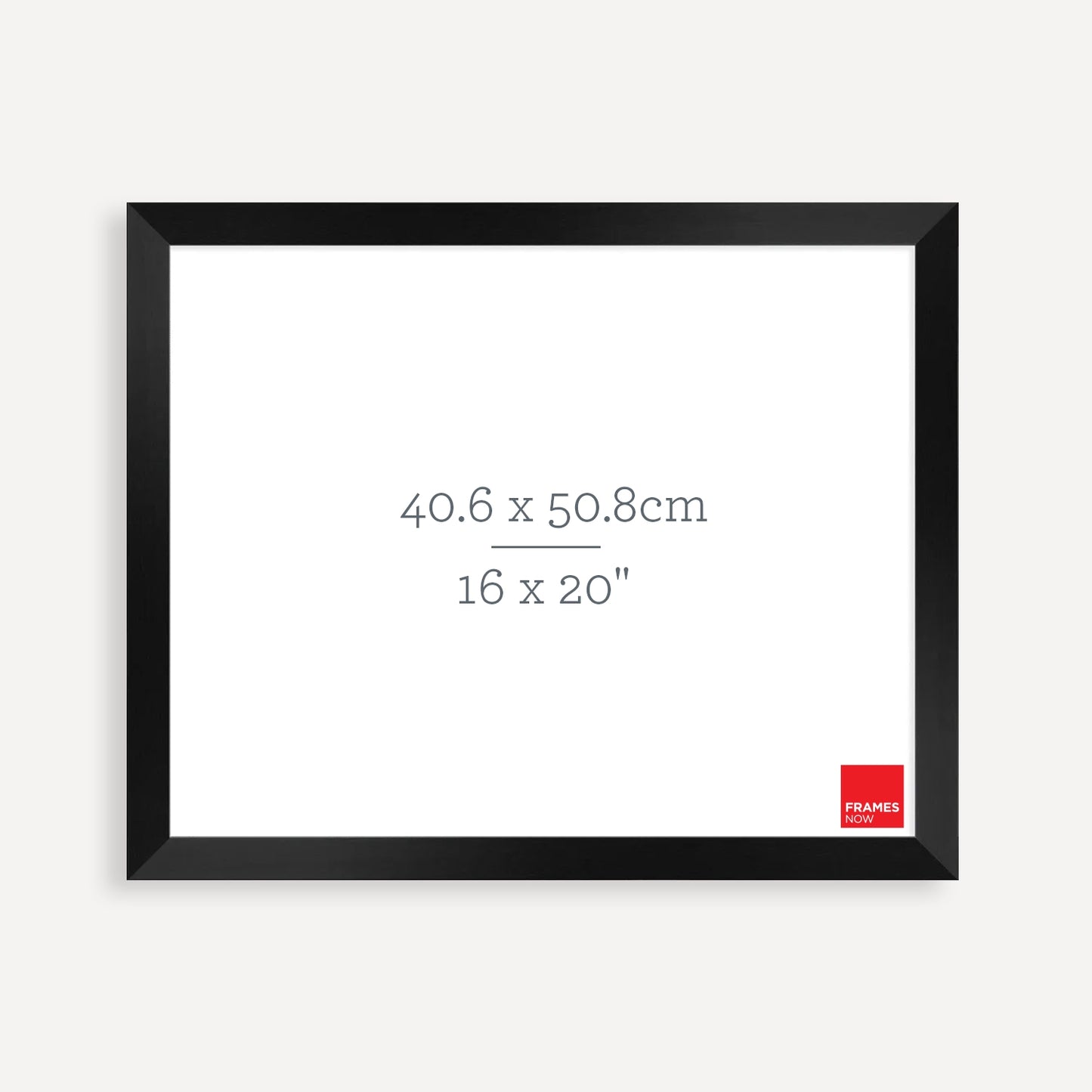 Premium Black Timber Finish Picture Frame for 50.8 x 40.6cm Artwork