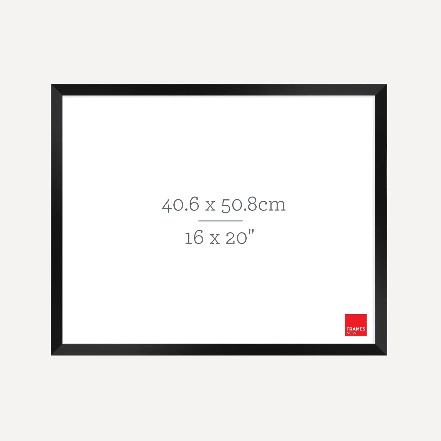 Premium Matte Black Box Picture Frame for 50.8 x 40.6cm Artwork