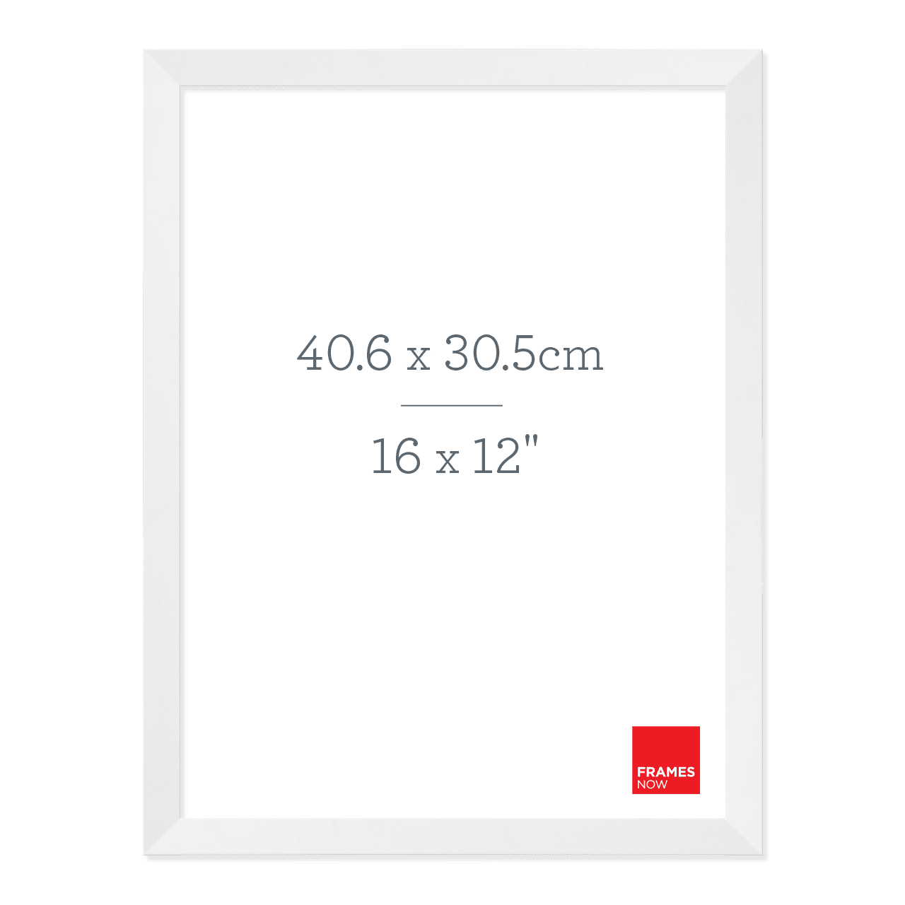 Premium Matte White Box Picture Frame for 40.6 x 30.5cm Artwork