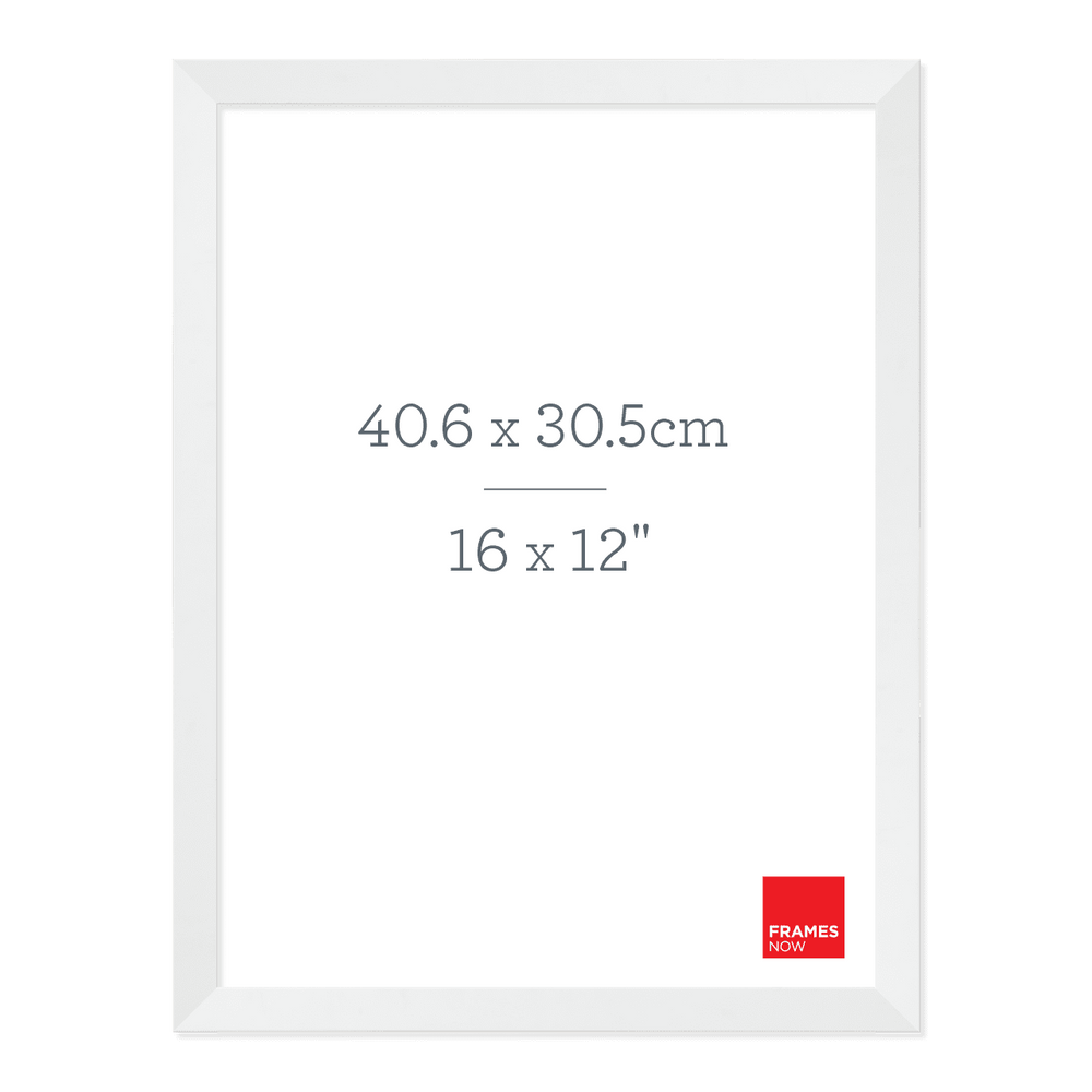 Premium Matte White Box Picture Frame for 40.6 x 30.5cm Artwork