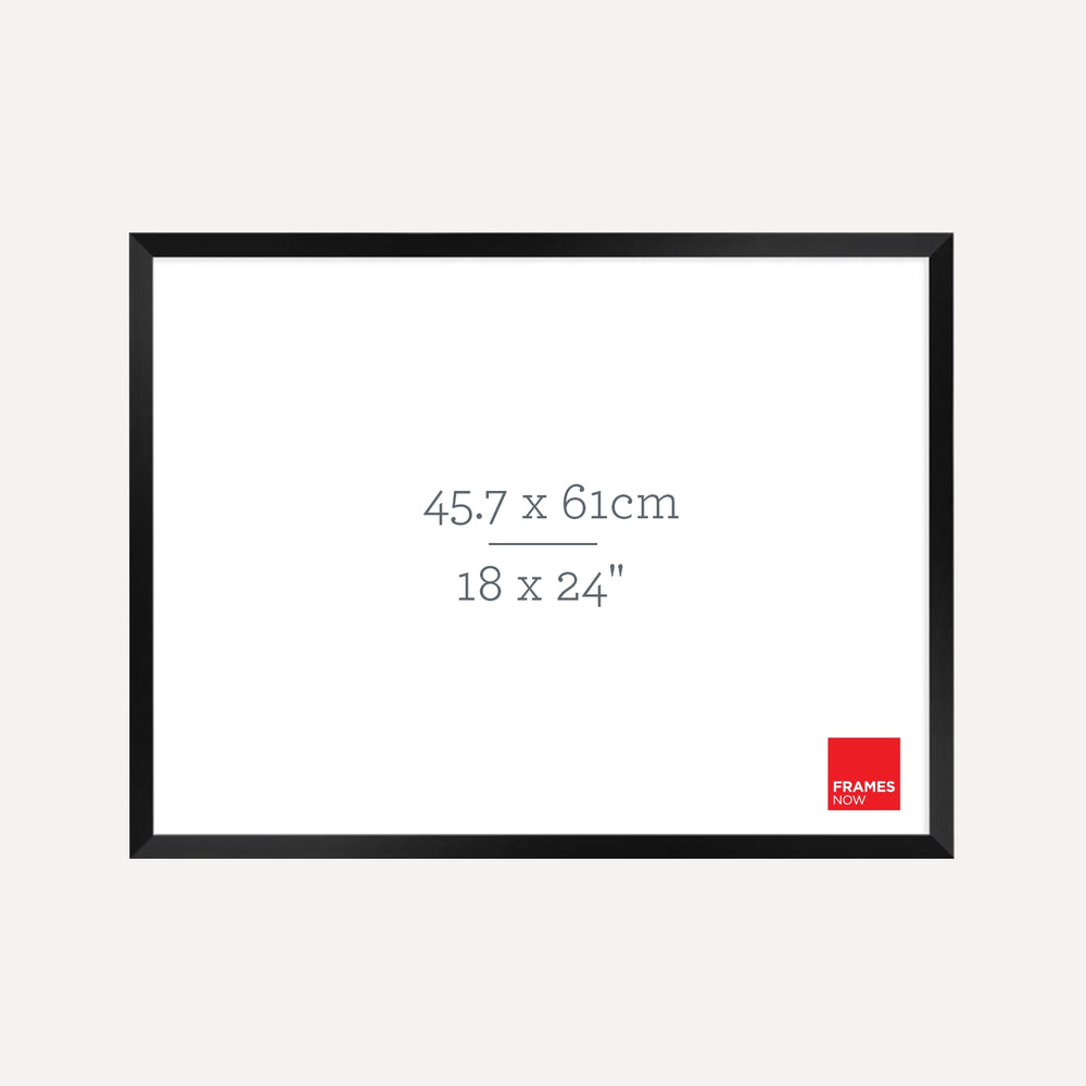 Premium Matte Black Box Picture Frame for 61 x 45.7cm Artwork