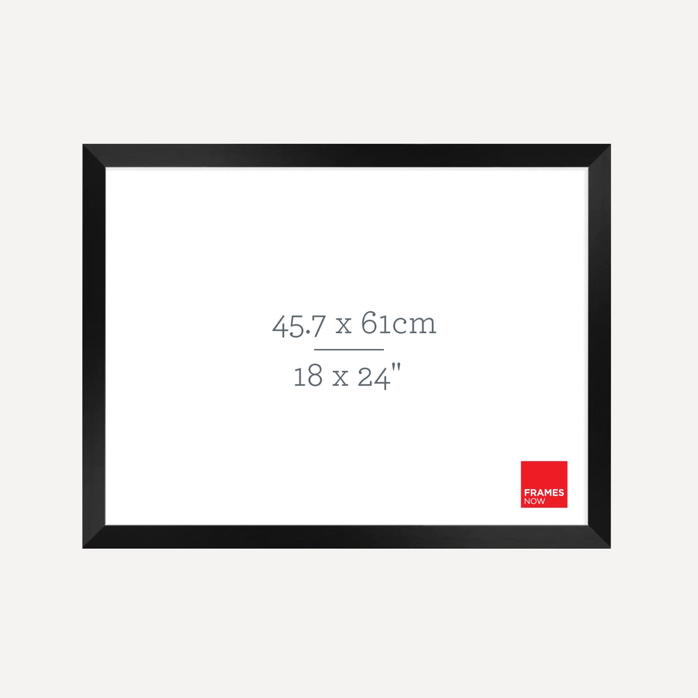 Premium Black Timber Finish Picture Frame for 61 x 45.7cm Artwork