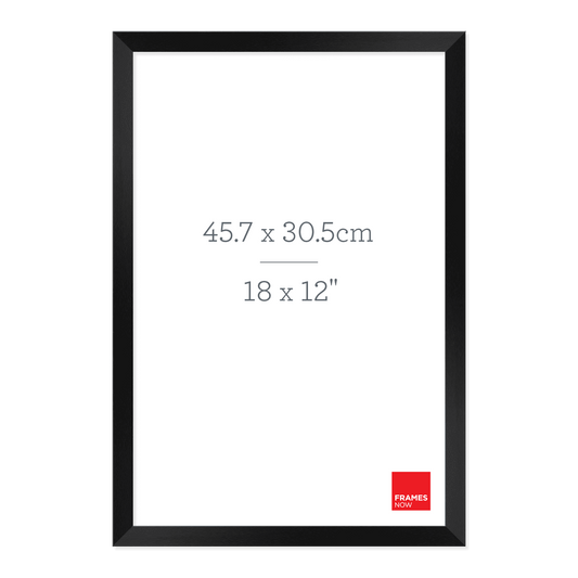 Premium Matte Black Box Picture Frame for 45.7 x 30.5cm Artwork