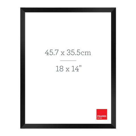 Premium Matte Black Box Picture Frame For 45.7 x 35.5 cm Artwork