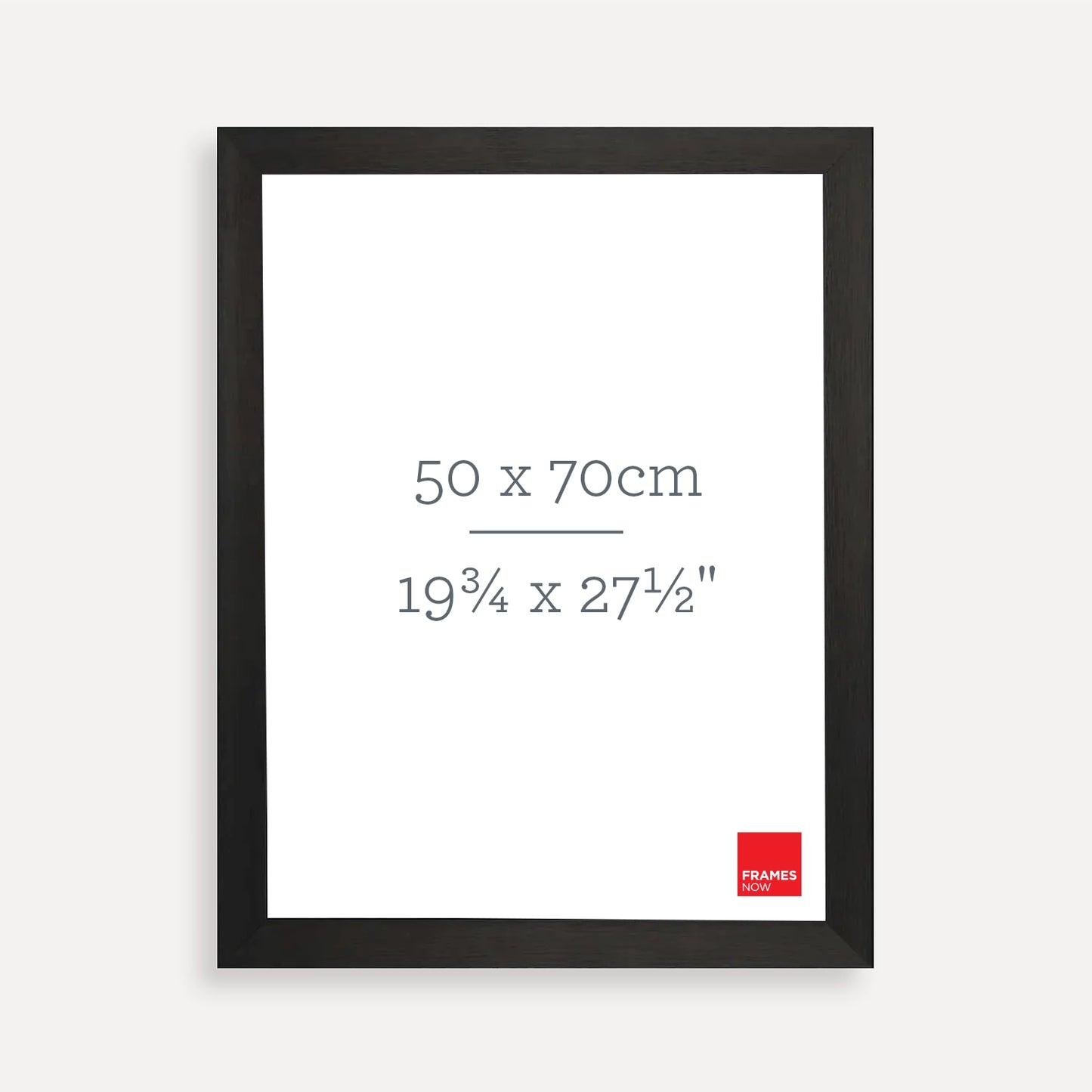 Premium Black Picture Frame for 70×50 cm Artwork