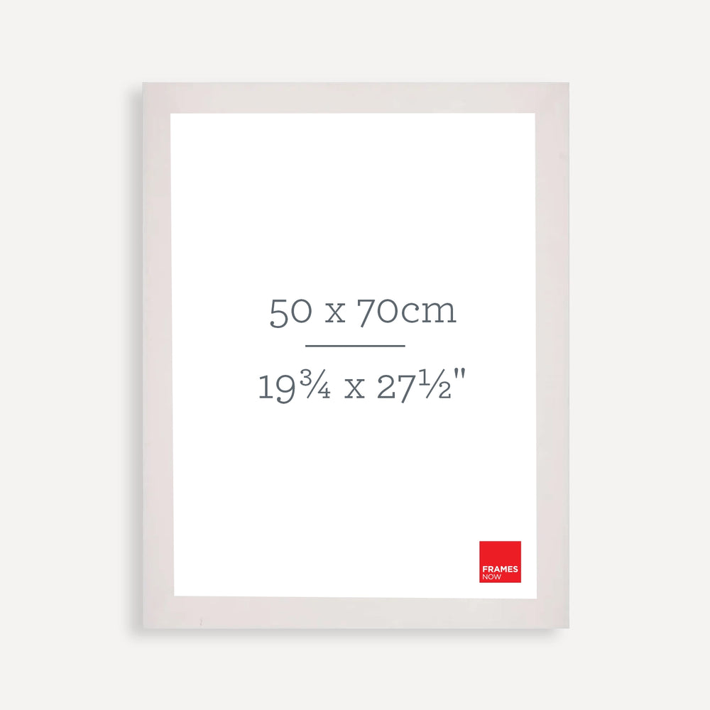 Premium White Picture Frame for 70×50 cm Artwork