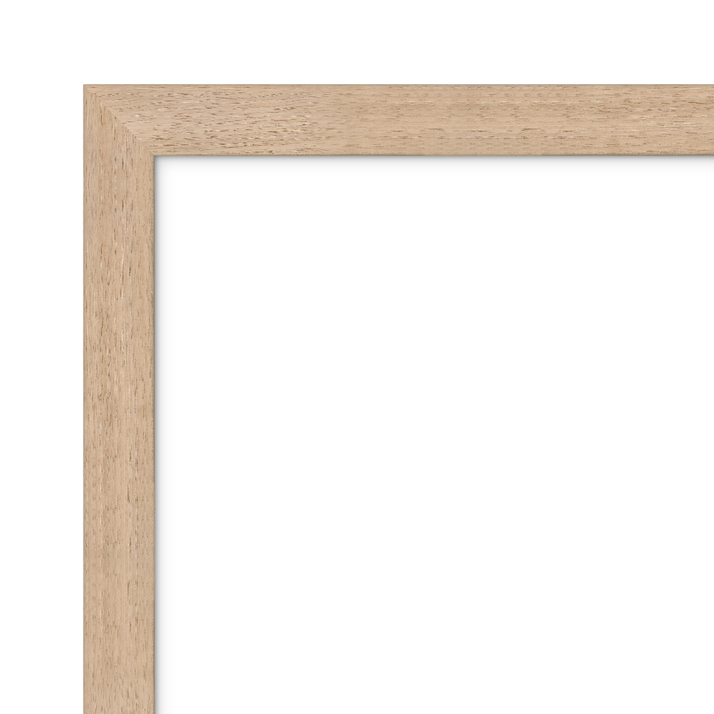 Premium Natural Oak A0 Picture Frame - Genuine Timber Frame for Art & Photos