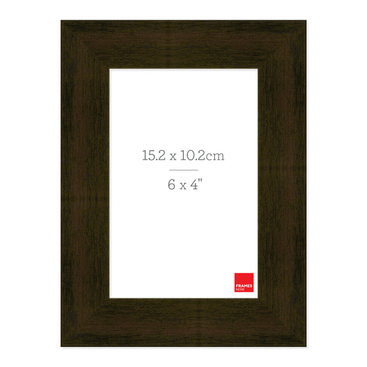 Premium Mocha Timber Finish Picture Frame for 15.2 x 10.2cm Artwork