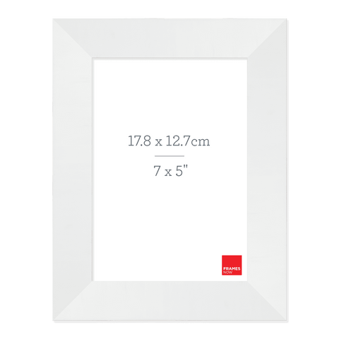 Premium Matte White Picture Frame for 17.8 x 12.7cm Artwork
