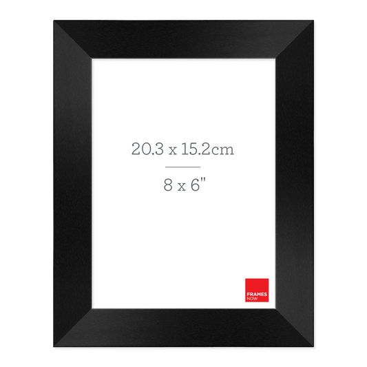 Premium Black Timber Finish Picture Frame for 20.3 x 15.2cm Artwork