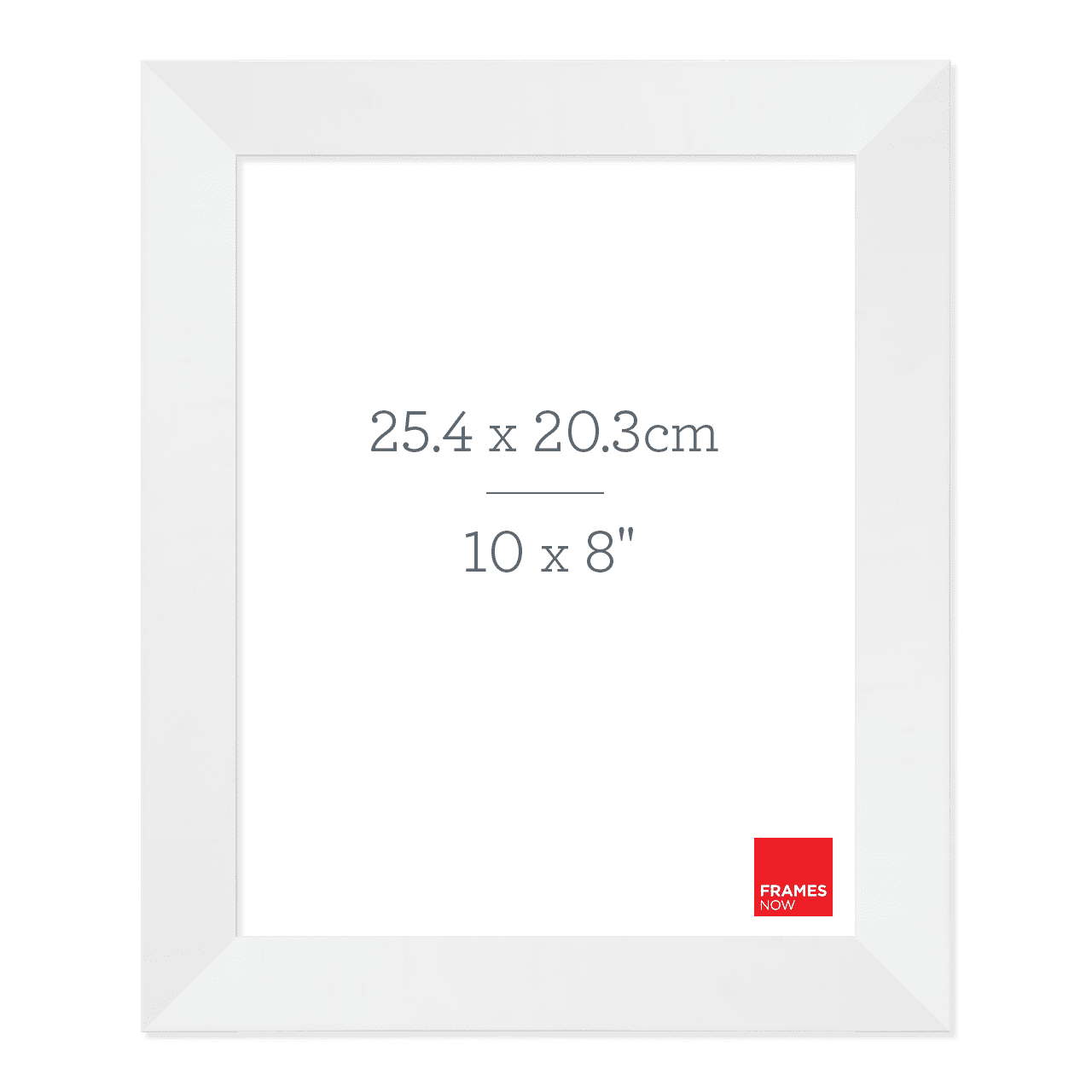 Premium Matte White Picture Frame for 25.4 x 20.3cm Artwork