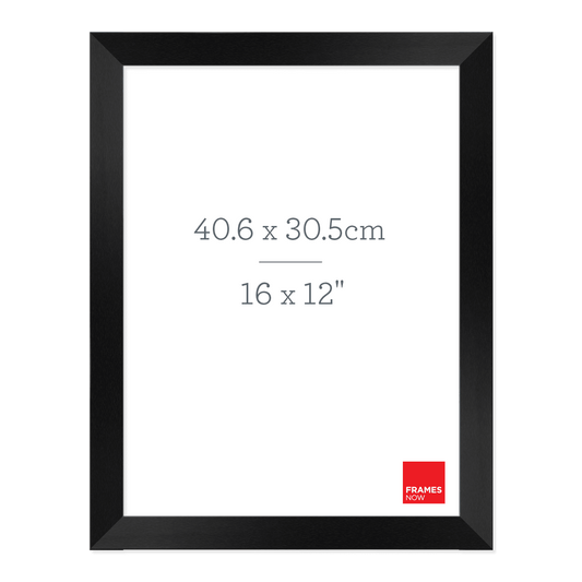 Premium Black Timber Finish Picture Frame for 40.6 x 30.5cm Artwork