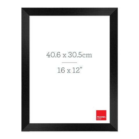 Premium Black Timber Finish Picture Frame for 40.6 x 30.5cm Artwork