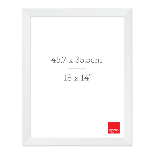 Premium Matte White Picture Frame for 45.7 x 35.5cm Artwork