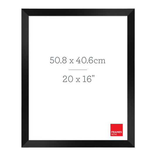 Premium Black Timber Finish Picture Frame for 50.8 x 40.6cm Artwork