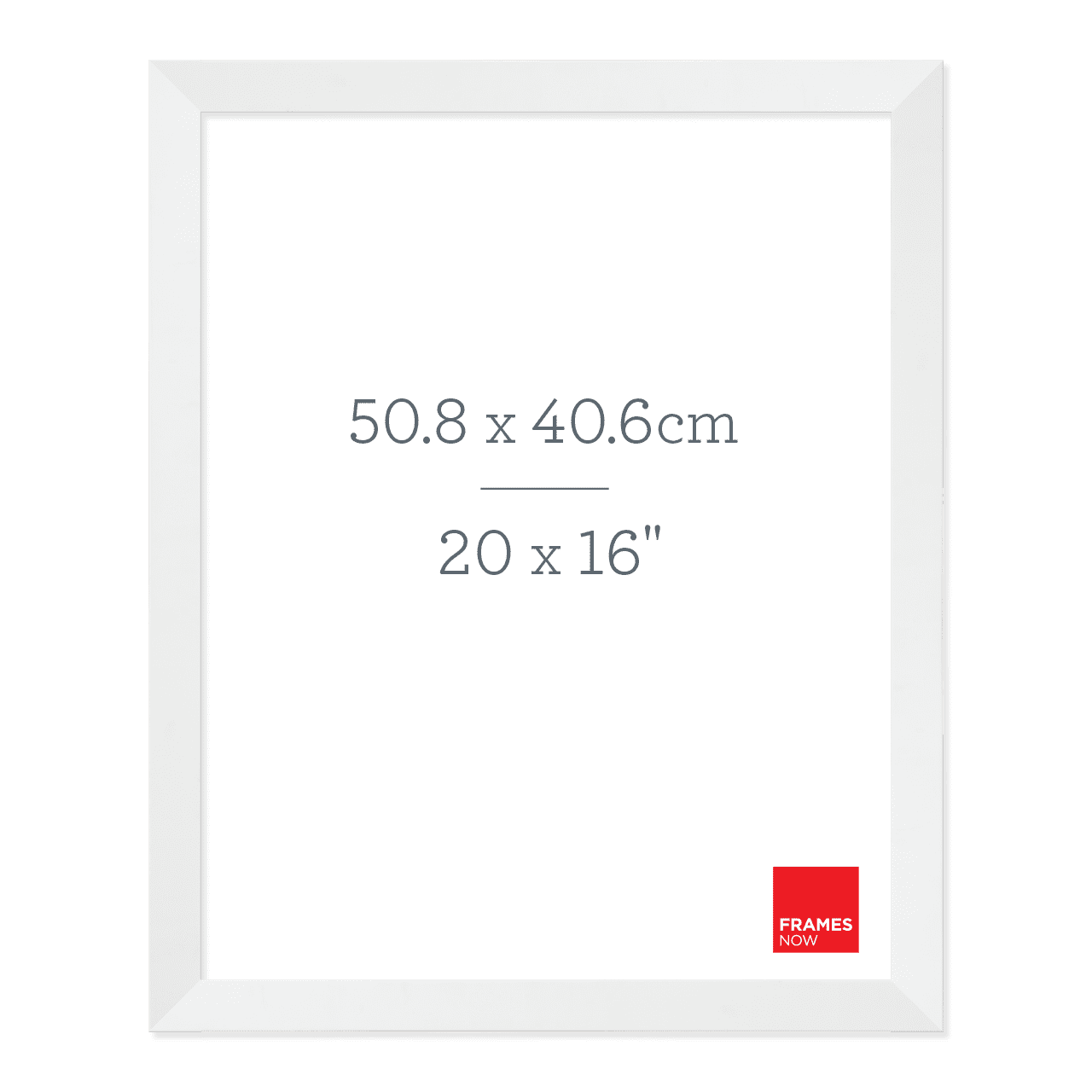 Premium Matte White Picture Frame for 50.8 x 40.6cm Artwork