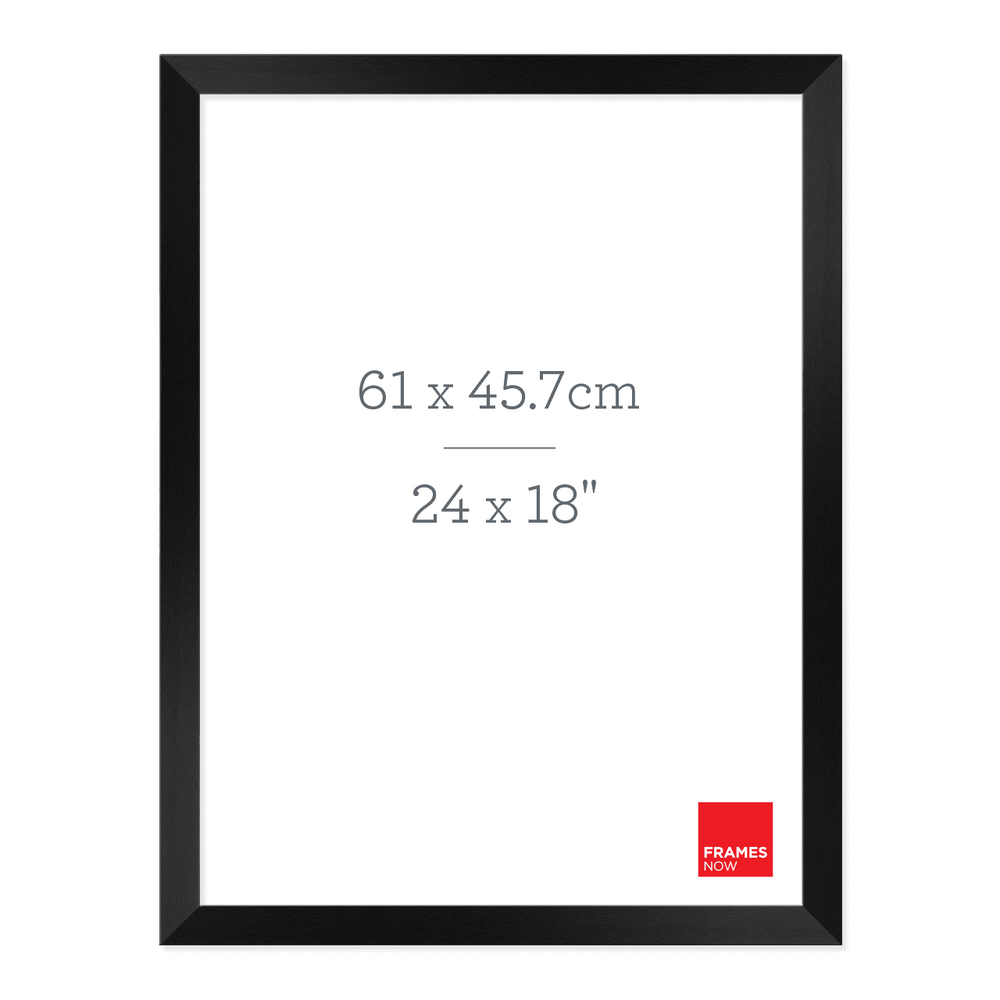 Premium Black Timber Finish Picture Frame for 61 x 45.7cm Artwork