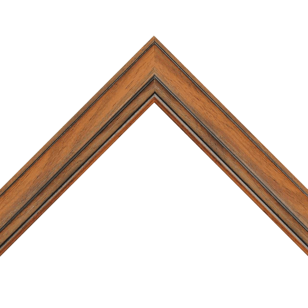 Square Walnut Frame Premium Traditional Walnut Square Picture Frame for 20.3 x 20.3cm Artw