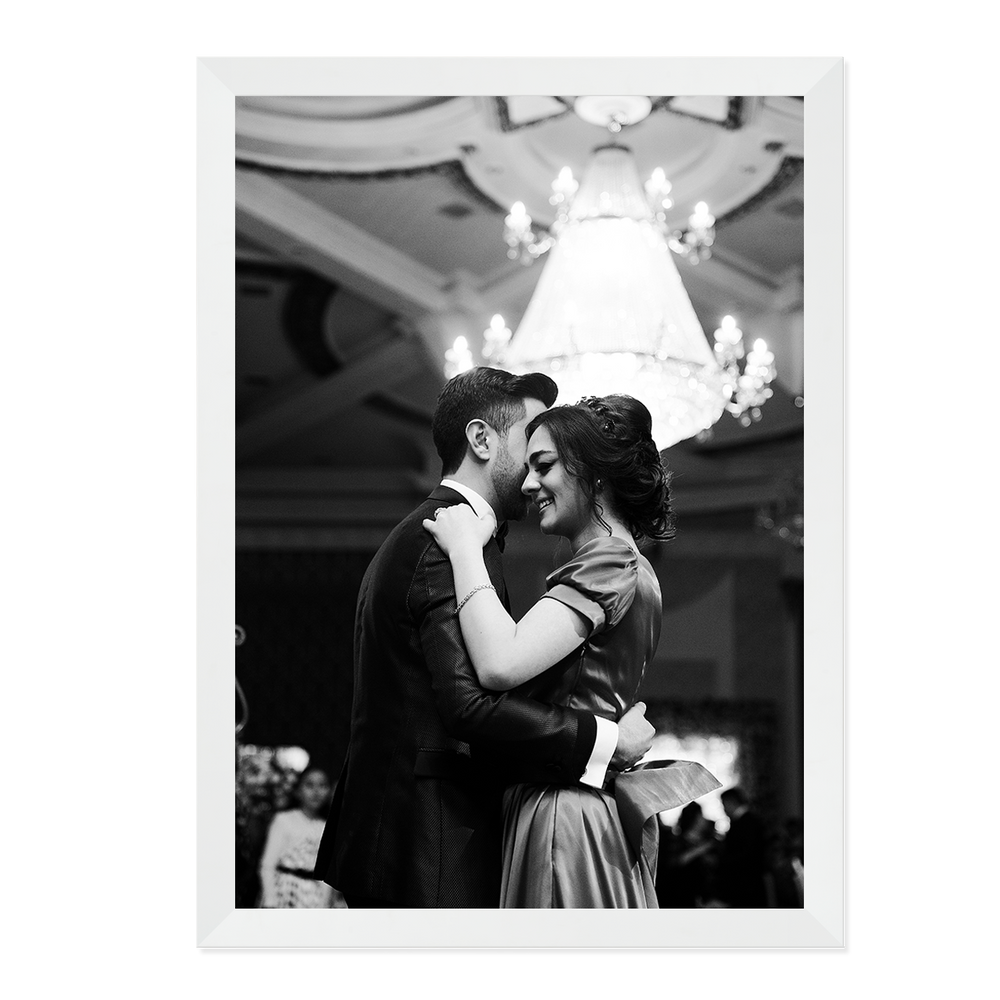 Linear Matte White A3 Picture Frame – Clean, Minimalist Display for Art, Photos & Certificates